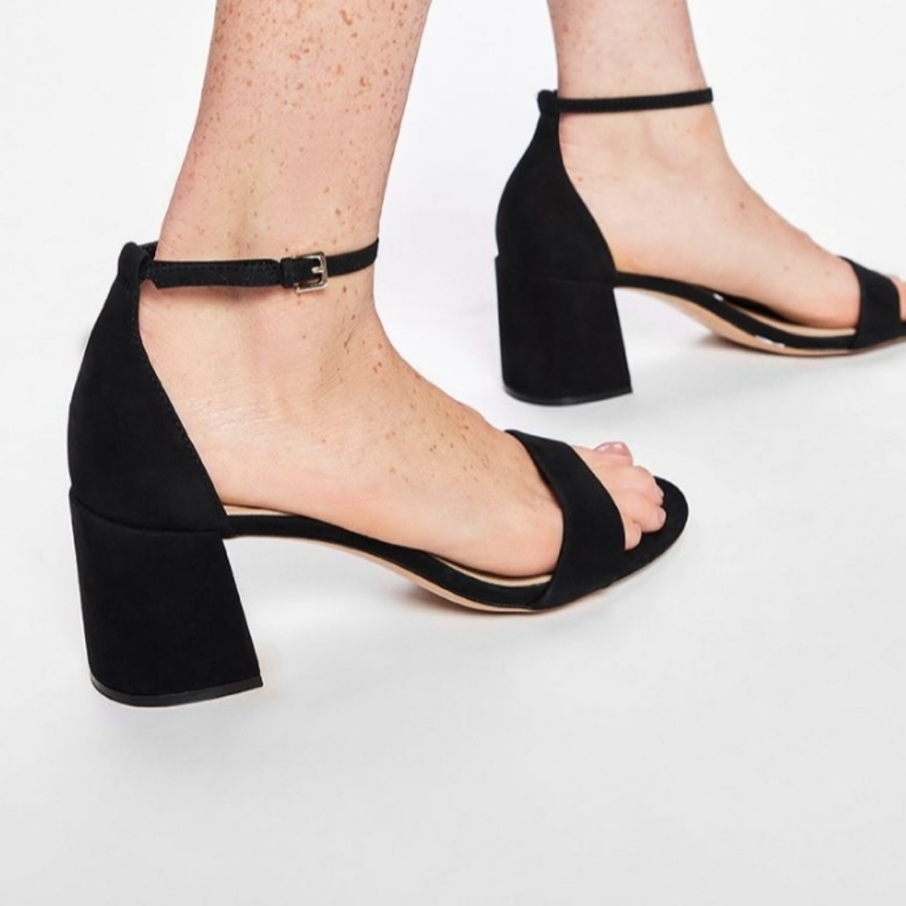 Aldo Margaree Black Heels size 10‎